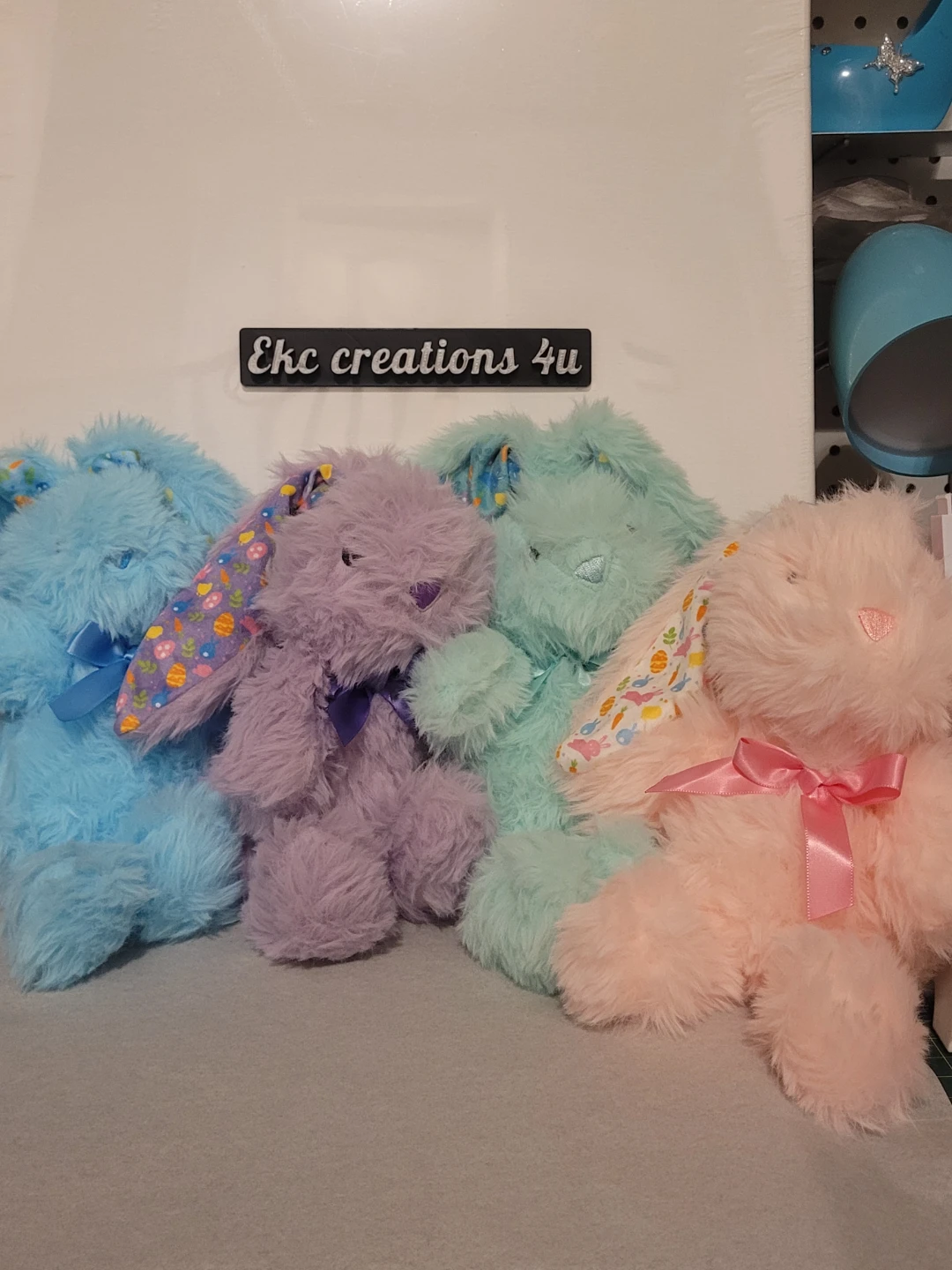 Personalized Easter bunnies