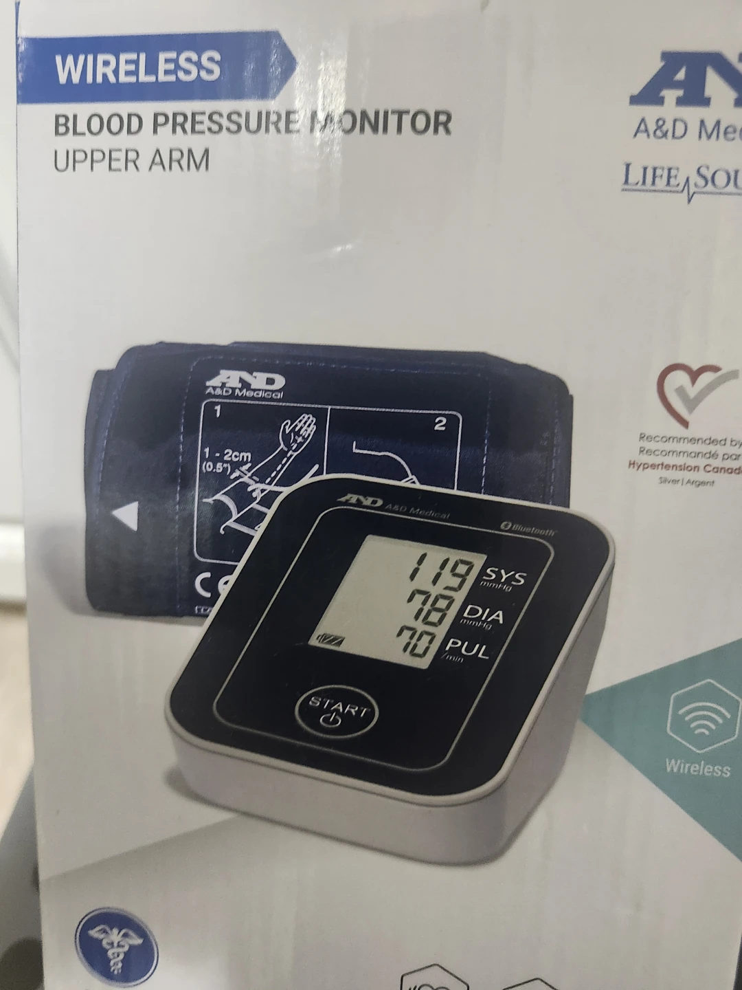 Blood pressure monitor.