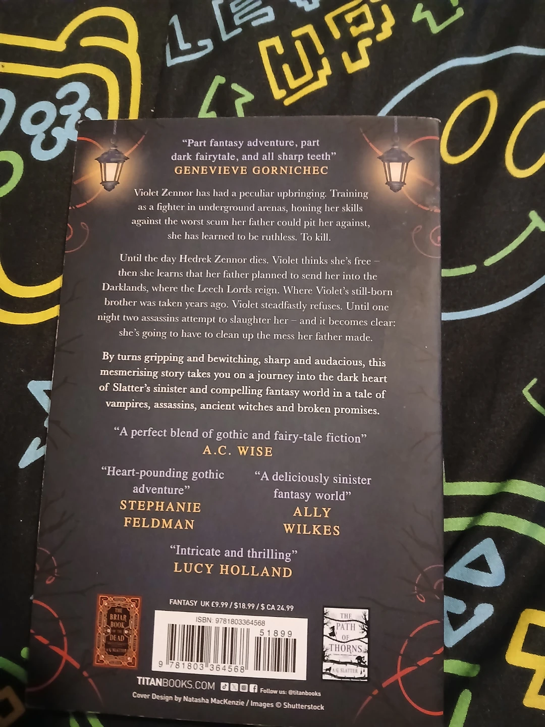 The Crimson Road by A.G. Slatter - Fantasy Novel - photo 2