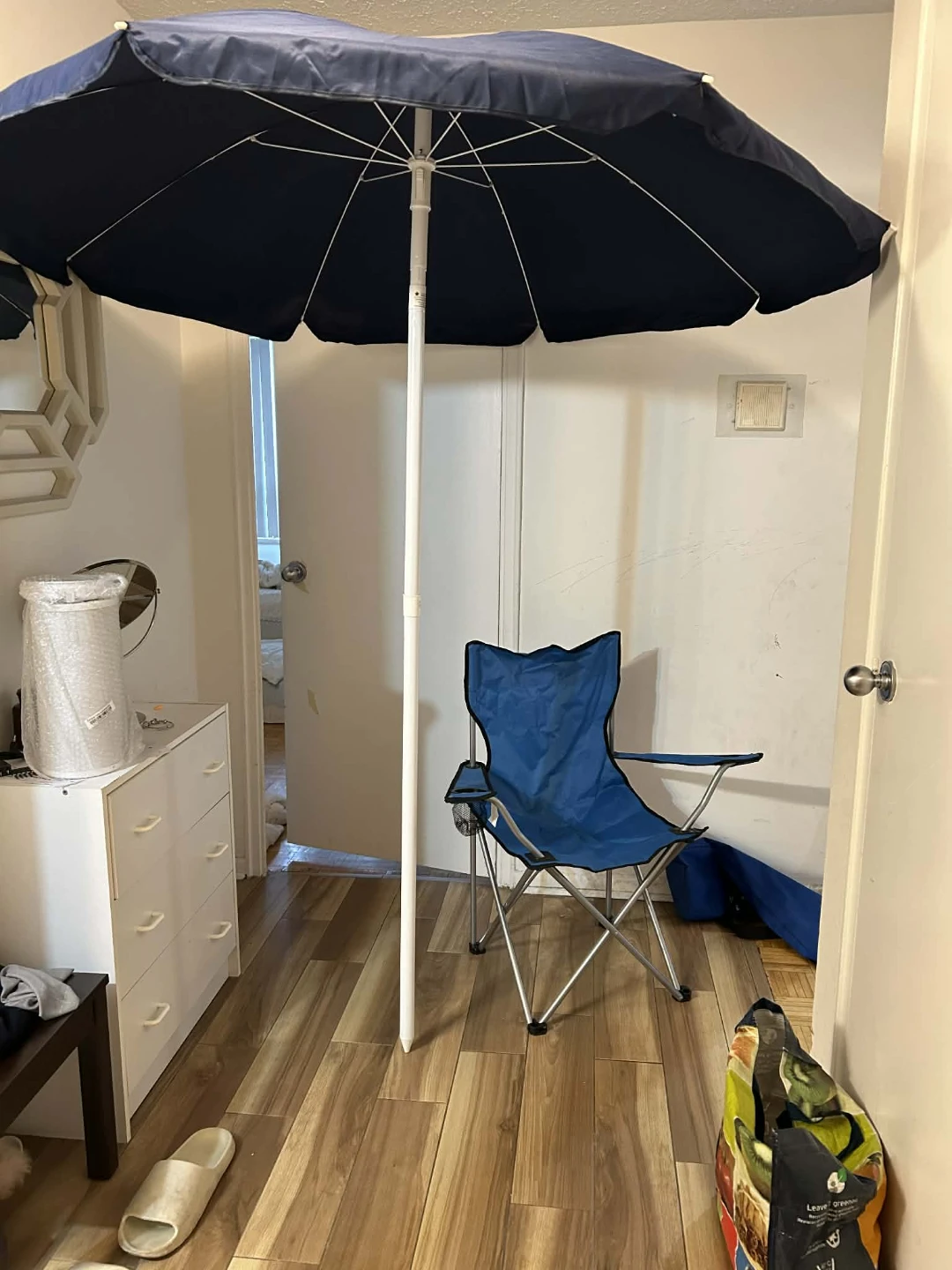 Navy Blue Patio Umbrella - photo 5
