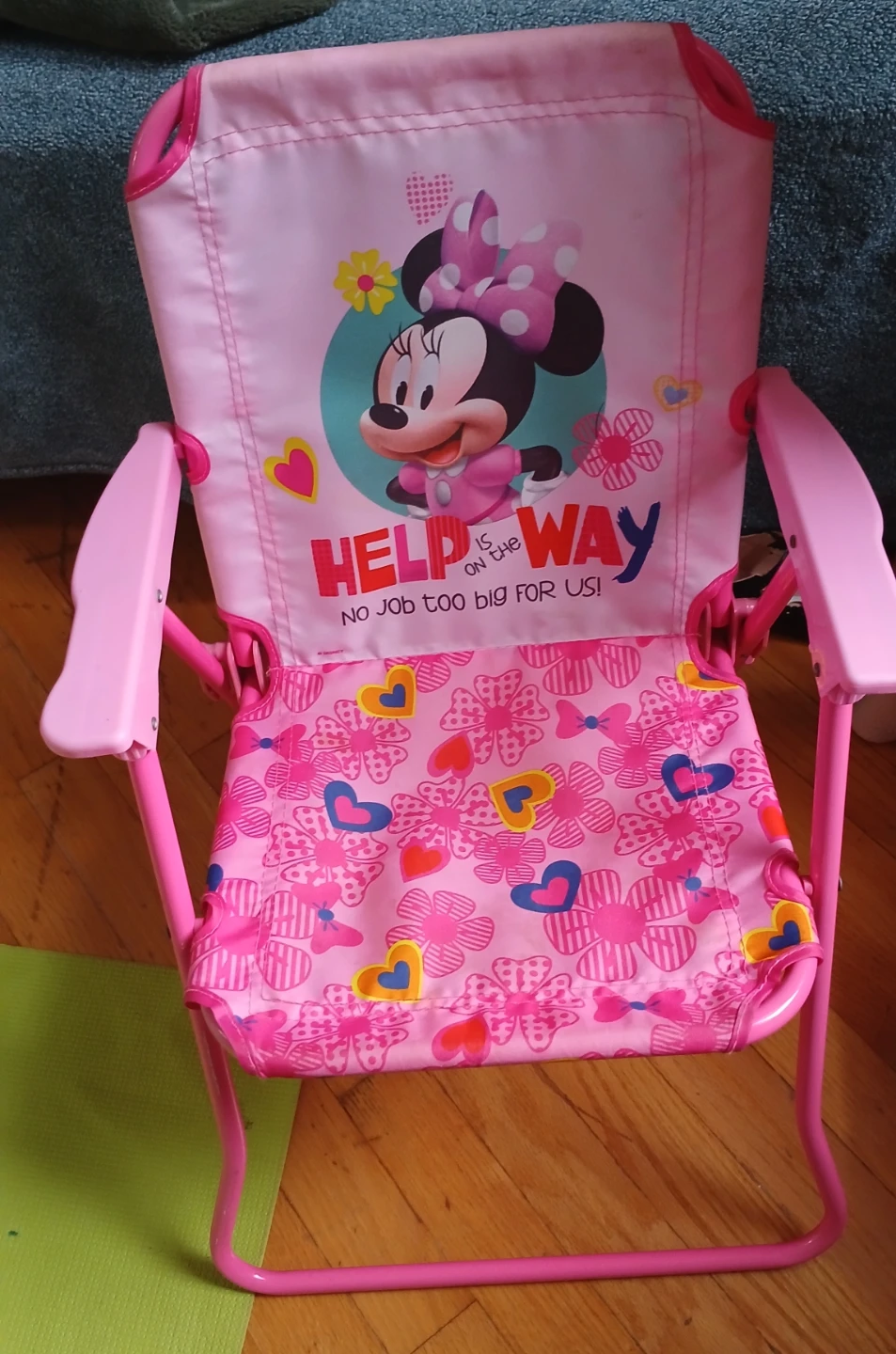 Minnie Mouse Pink Folding Chair - photo 2