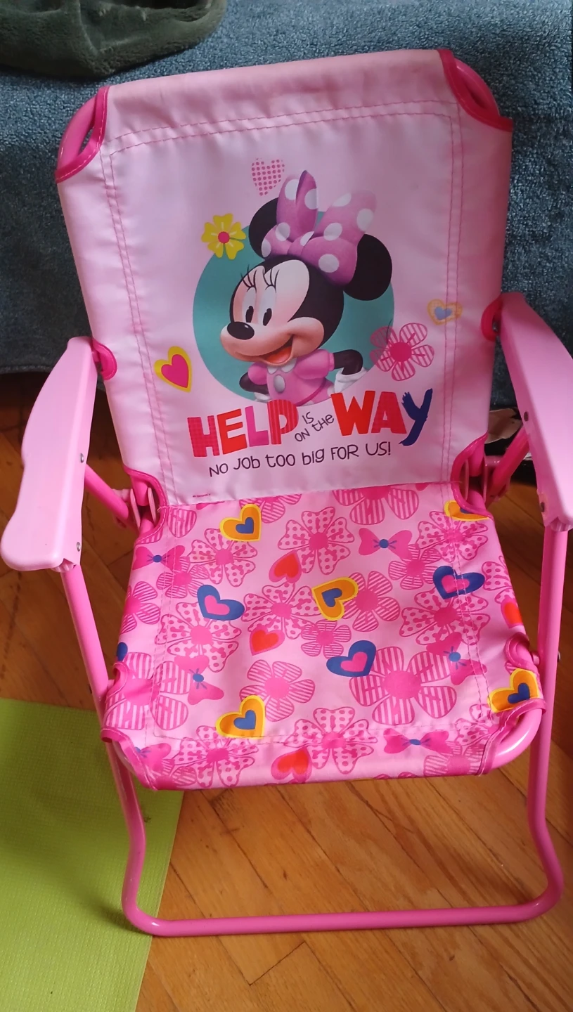 Minnie Mouse Pink Folding Chair - photo 5