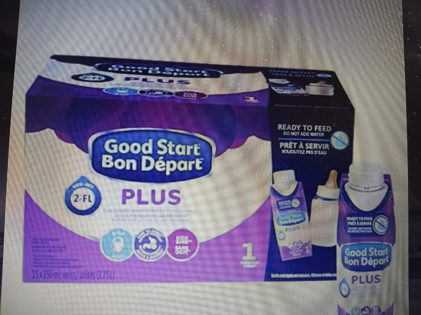 Good Start Bon Départ PLUS Ready-to-Feed Formula 15x250mL