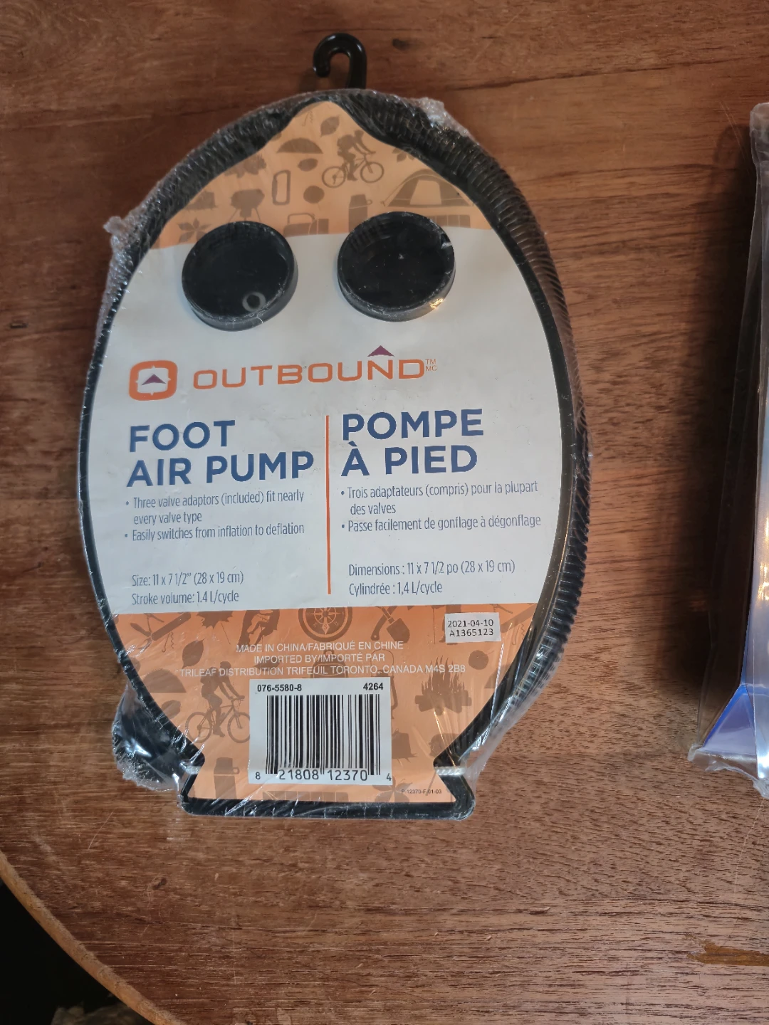 Outbound Foot Air Pump