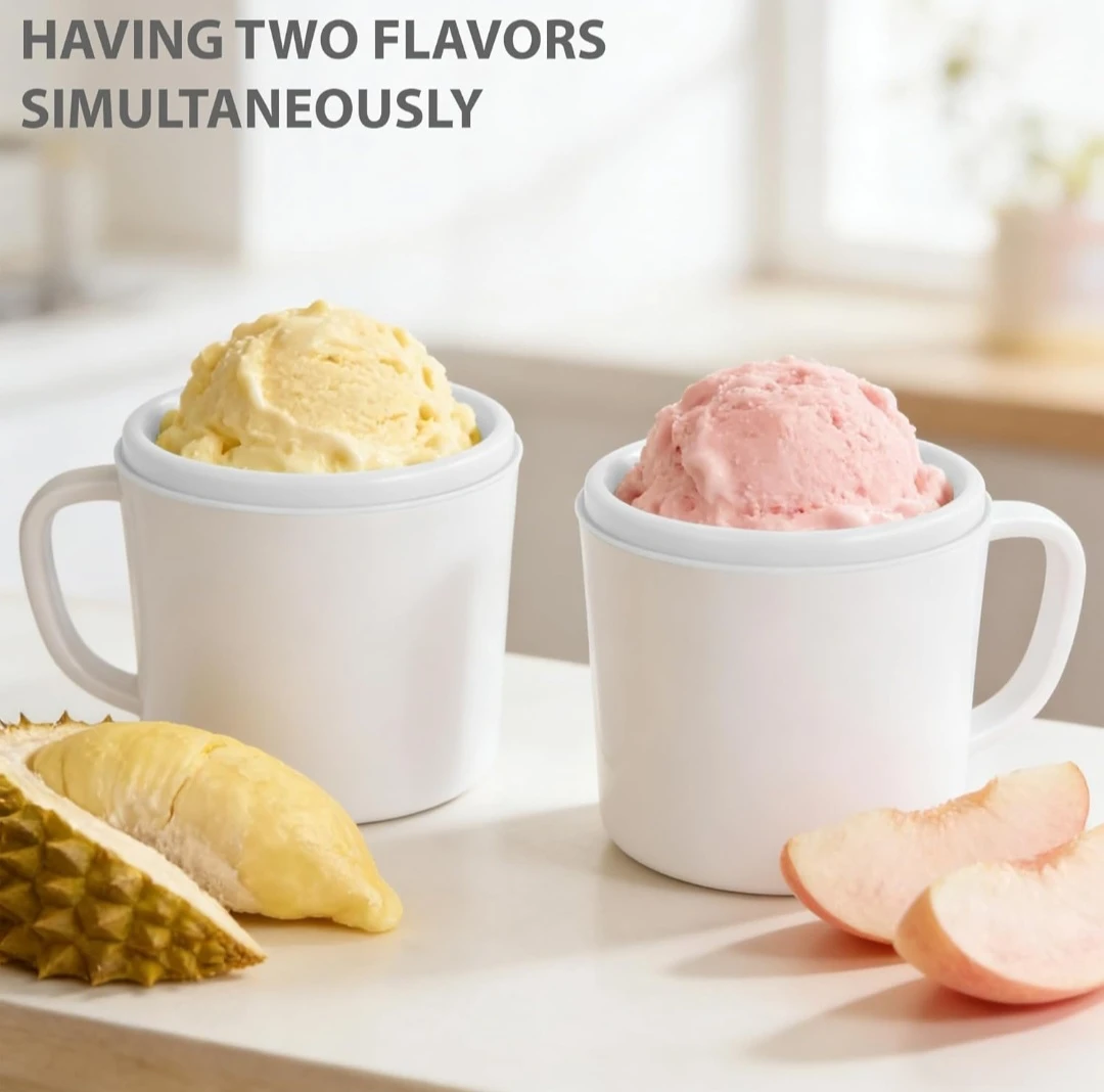 Brand New Pukomc Ice Cream Maker - White - photo 3