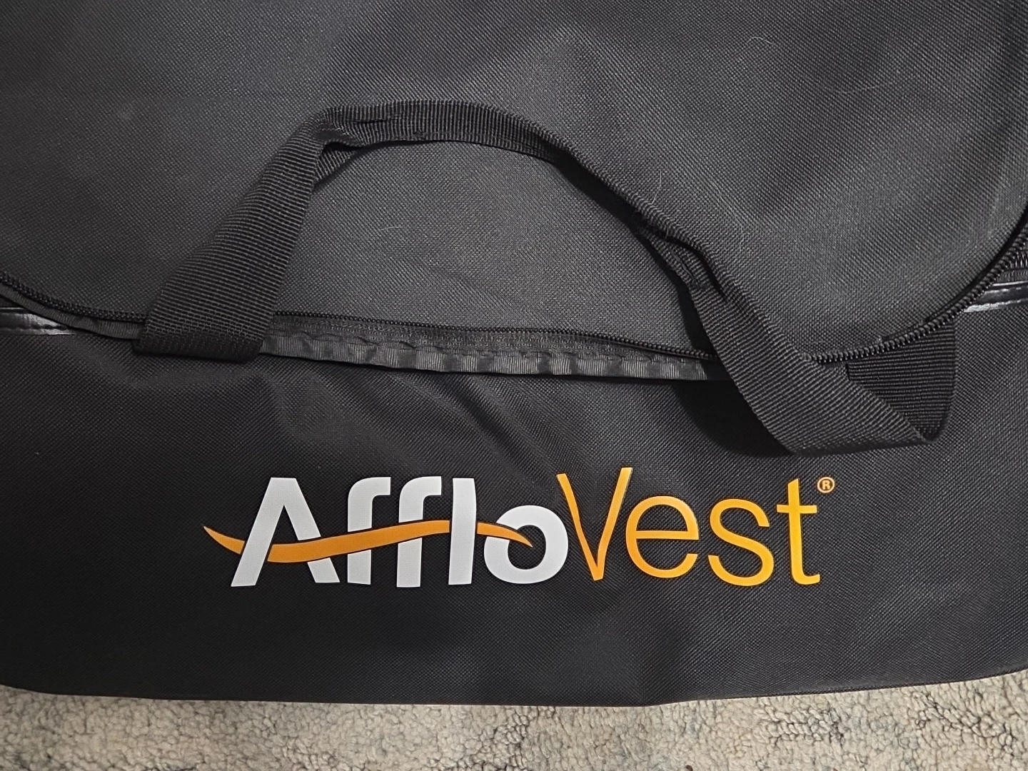 AffloVest Cough Machine with Carrying Bag and Accessories