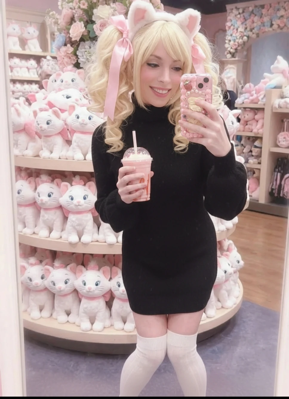 Black Turtleneck Dress - photo 2