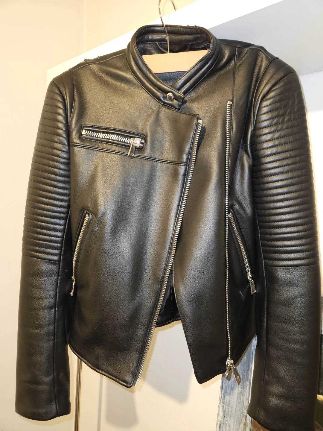 ZARA Black Leather Jacket