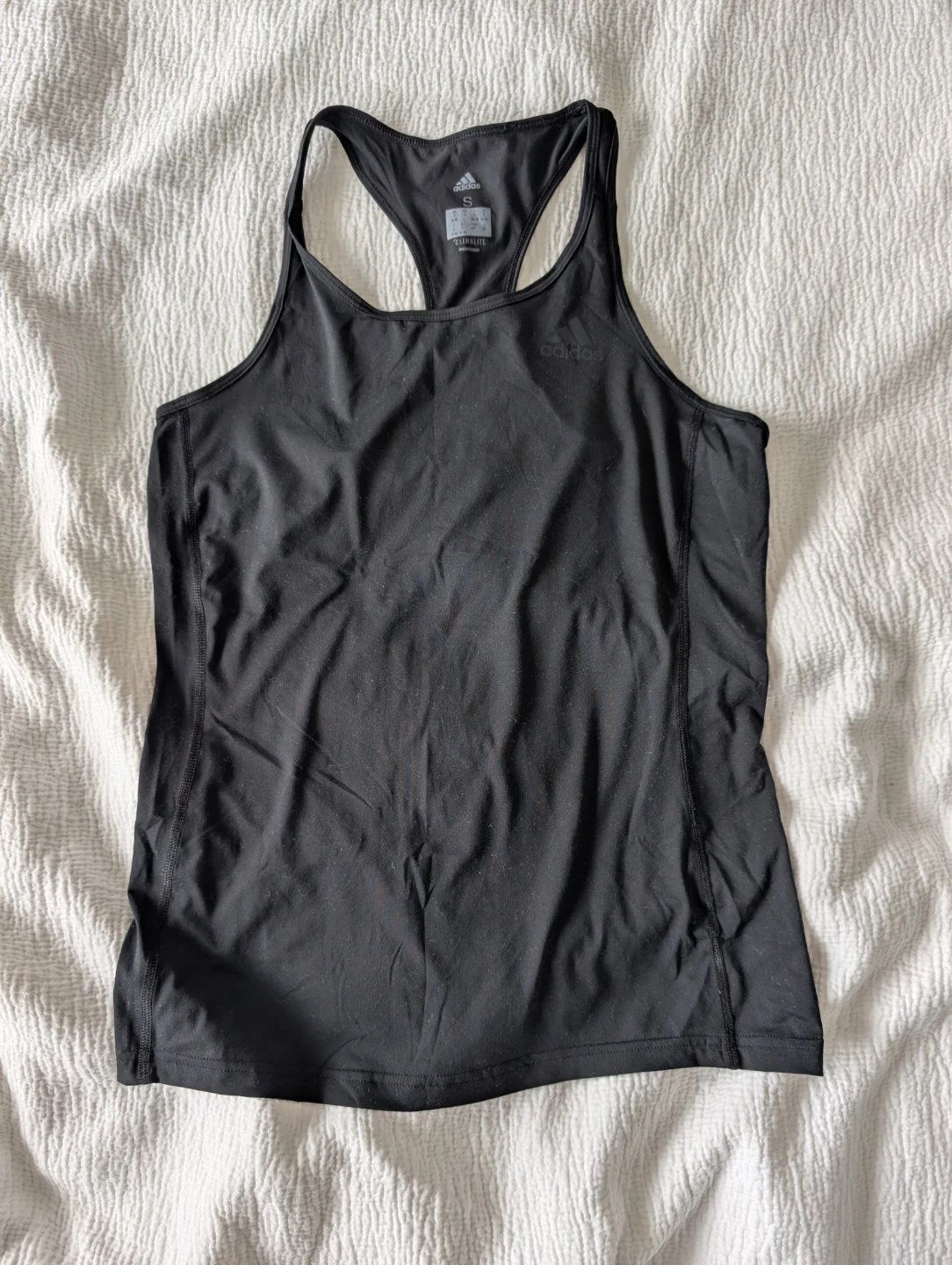 Adidas Black Climalite Tank Top - Size S - photo 2