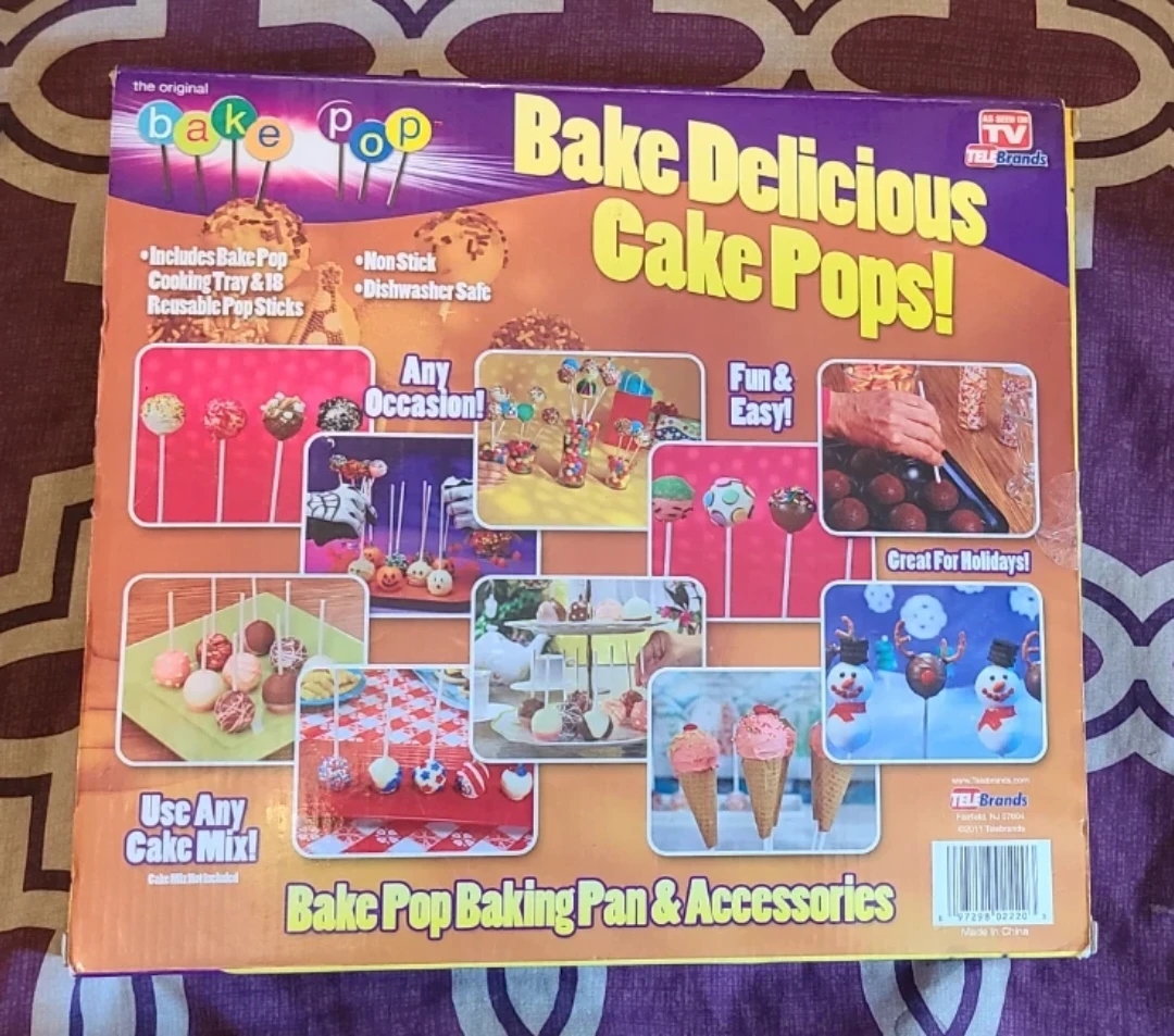 Bake Pop Baking Pan & Accessories Kit 🥕 - photo 2