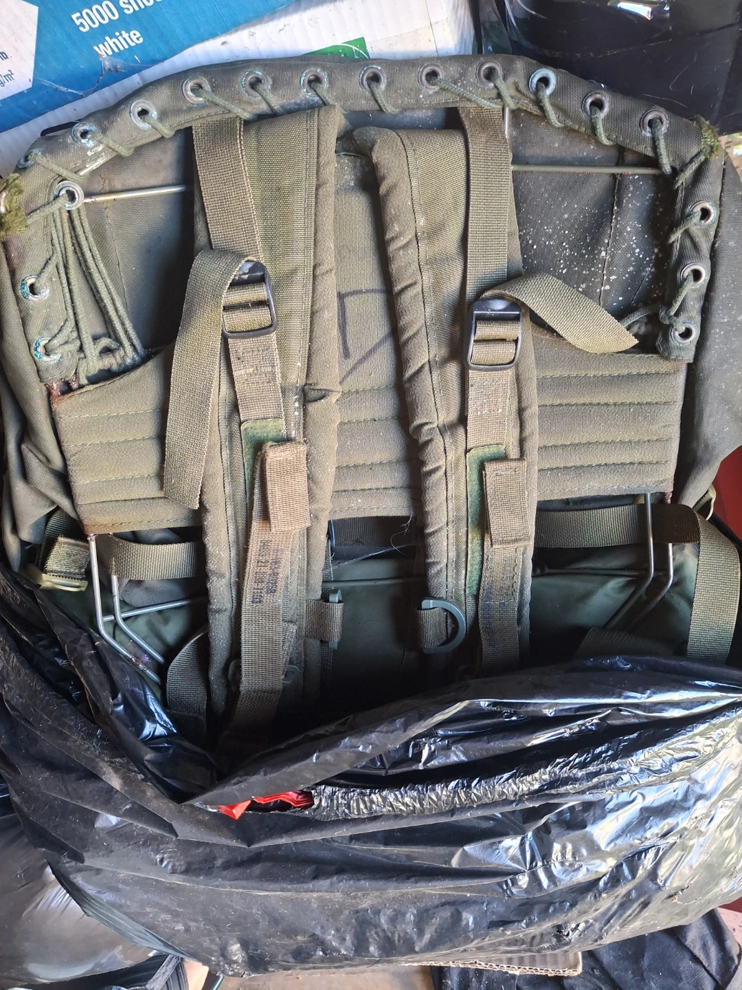 Olive Green Backpack Duffel Bag - photo 2