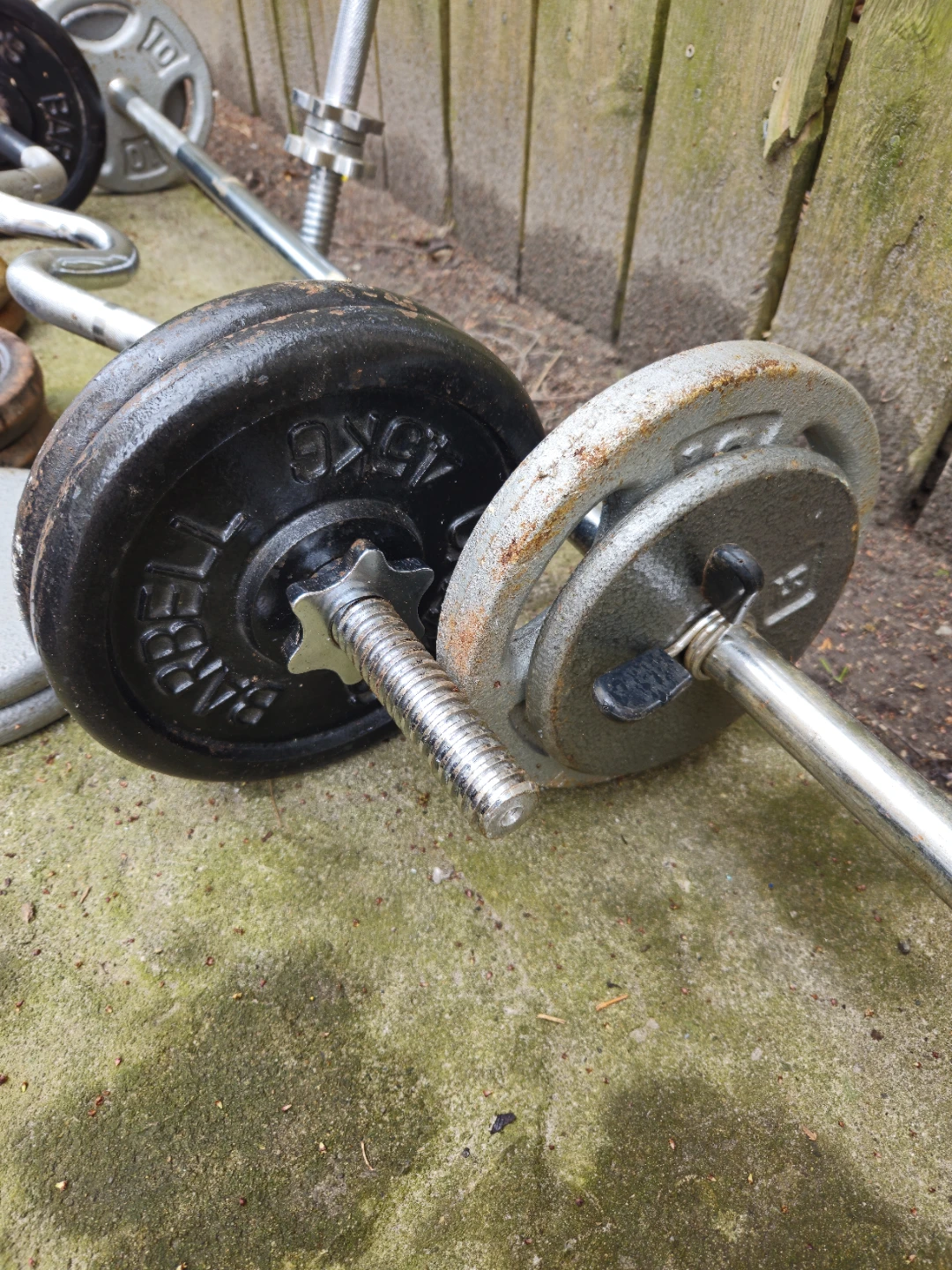 Weight Set with Barbells and Plates - photo 2