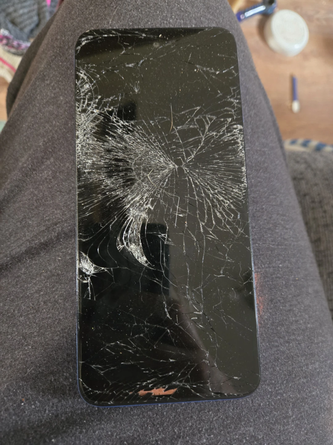 Motorola Moto G Power (2023) - Blue - Cracked Screen