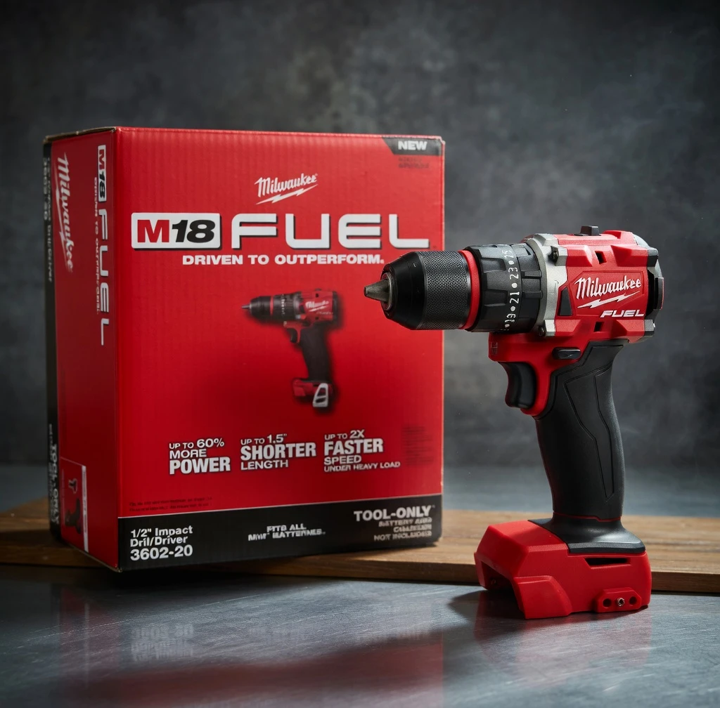 Milwaukee M18 FUEL 1/2" Impact Drill/Driver 3602-20 - photo 2