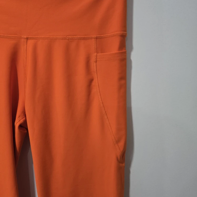 Old Navy Powersoft Orange High-Waisted Leggings - photo 2