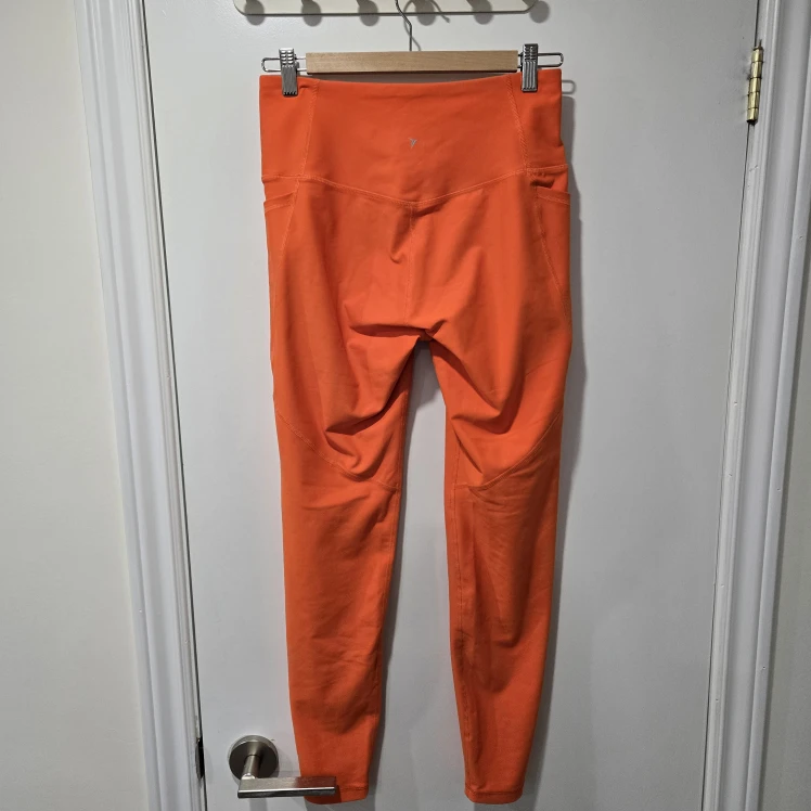 Old Navy Powersoft Orange High-Waisted Leggings - photo 3