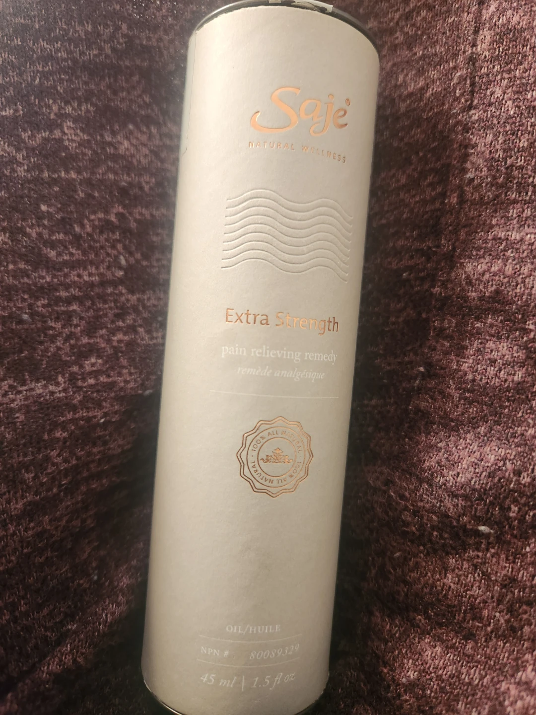 Saje Extra Strength Pain Relieving Remedy Oil 45ml