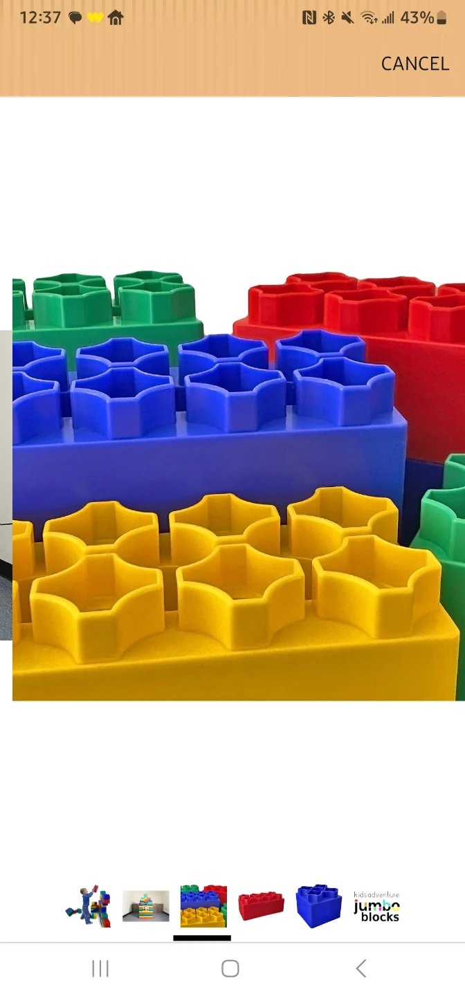 Kids Adventure Jumbo Blocks 96 Piece Standard Set - photo 5