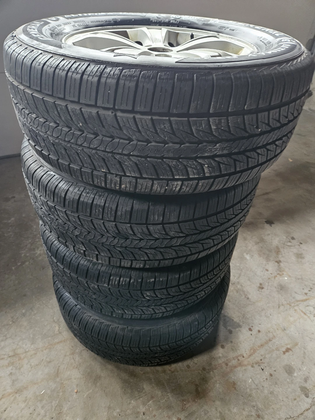 General Altimax RT 43 Tires with Rims (Set of 4) - photo 4