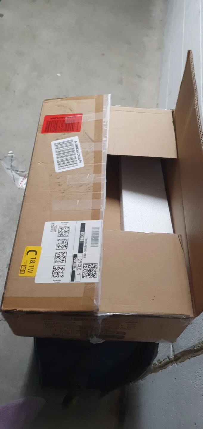 Empty Carton BONTEC Mobile TV Cart