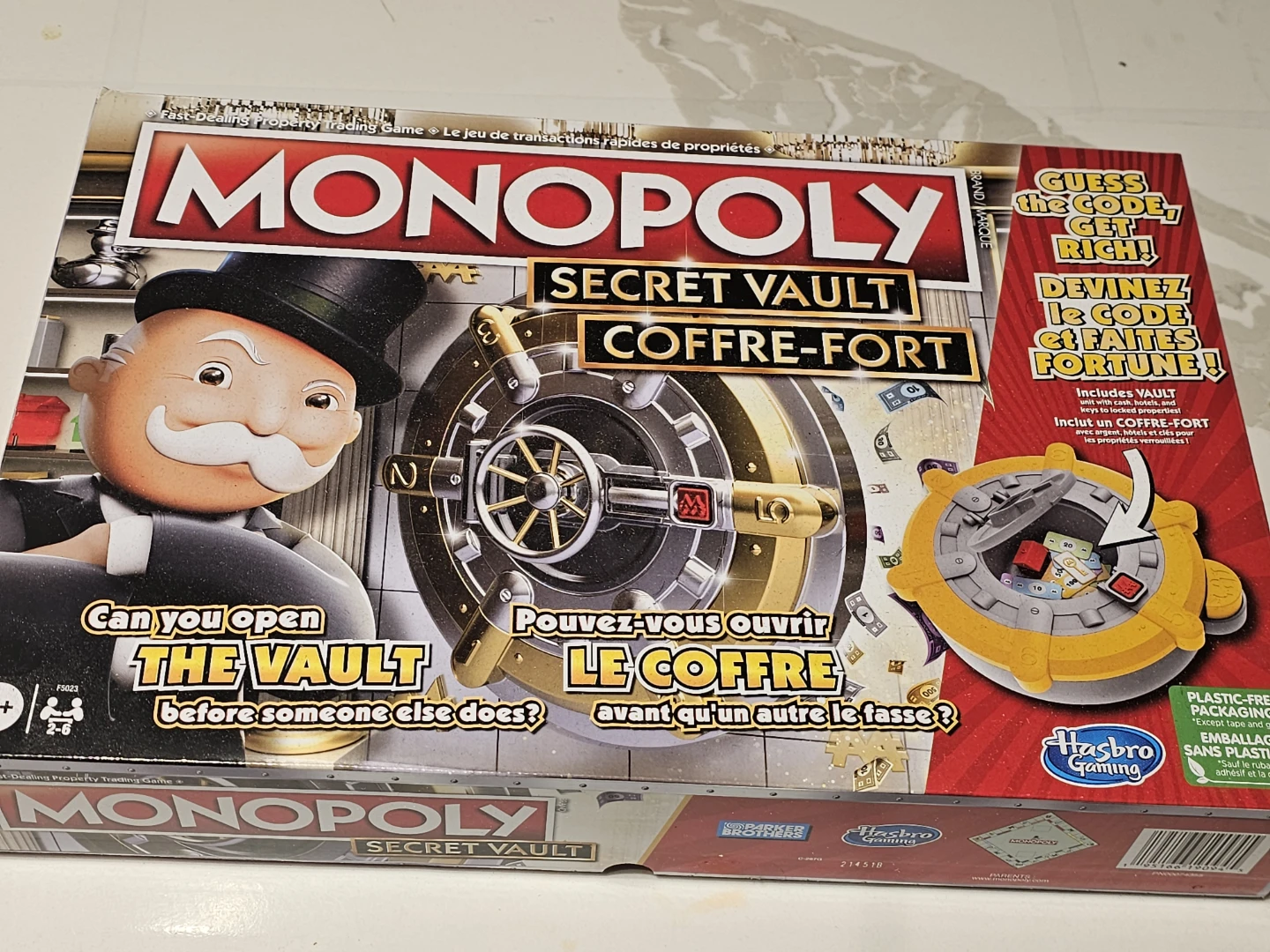 Monopoly Secret Vault Board Game