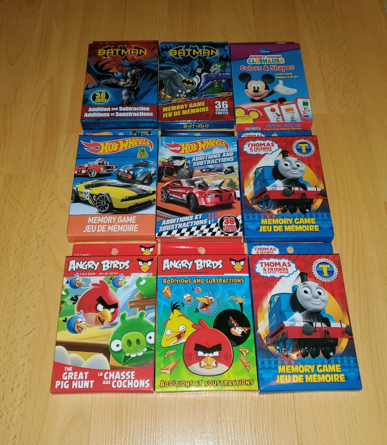 ($5 each) Brand New Kids Learning Card Games