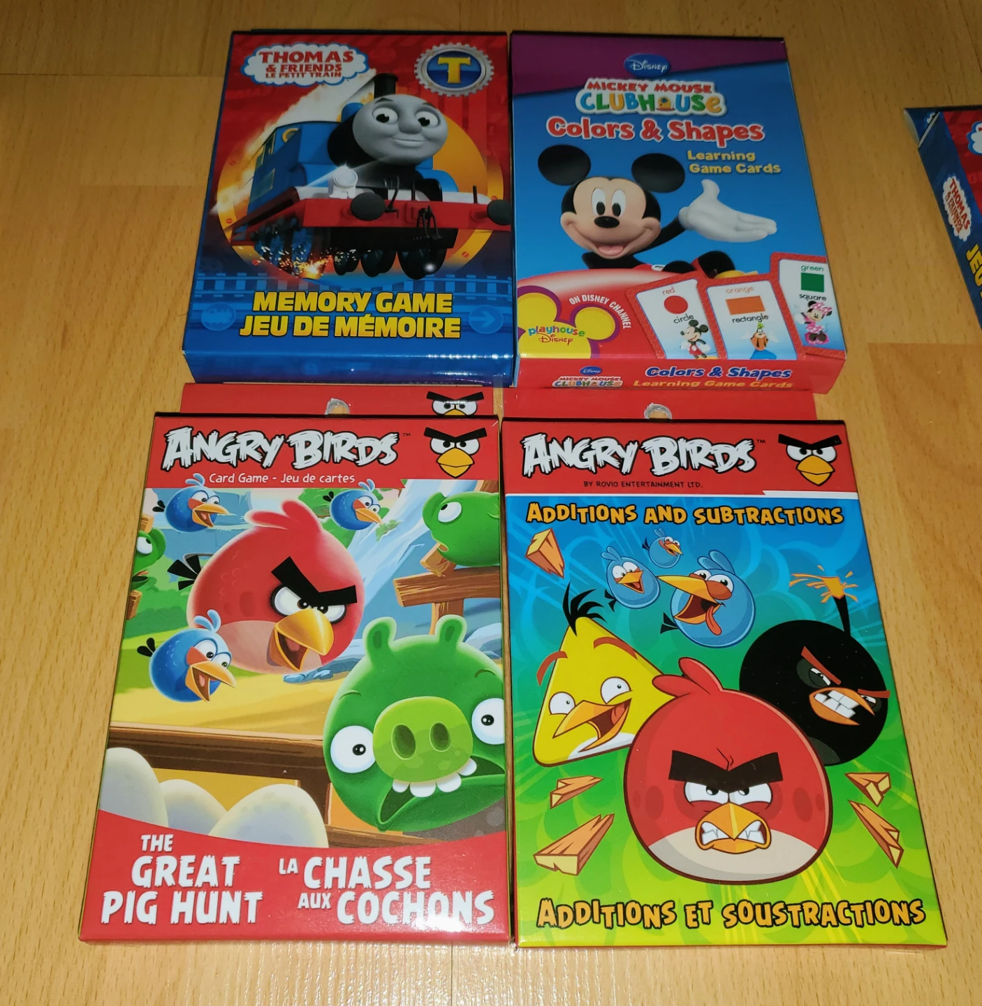 ($5 each) Brand New Kids Learning Card Games - photo 3