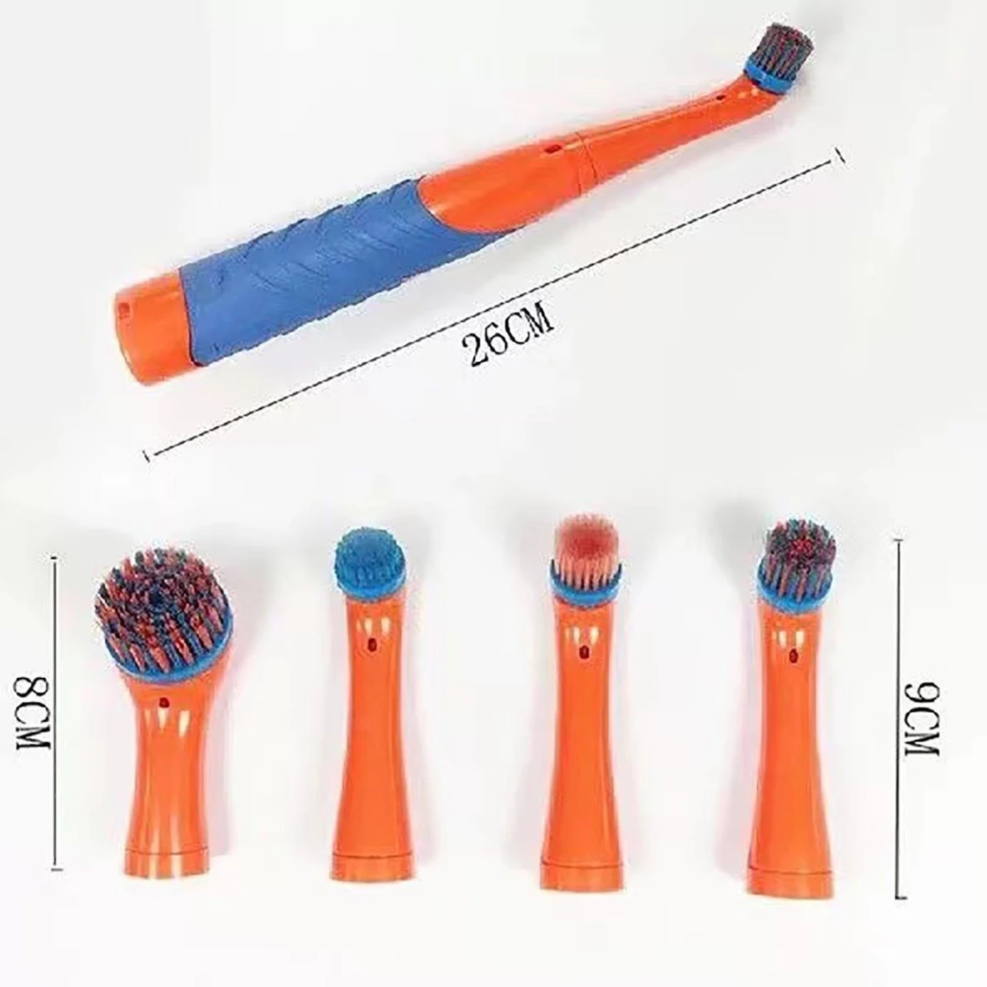 Cleanit Battery Operated Oscillating Cleaning Brush Set - photo 2