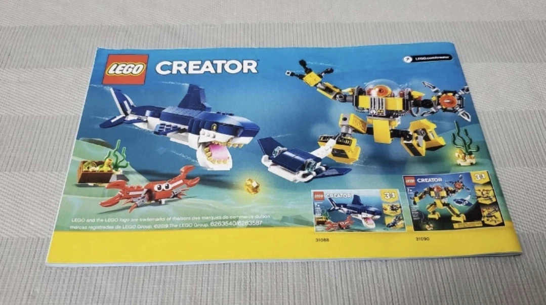 lego creator 3 in 1 set# 30188 Book only - photo 2