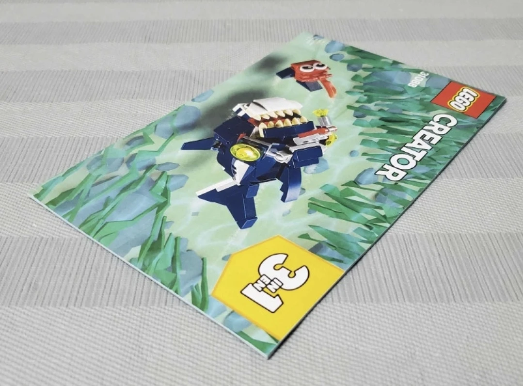 lego creator 3 in 1 set# 30188 Book only - photo 4