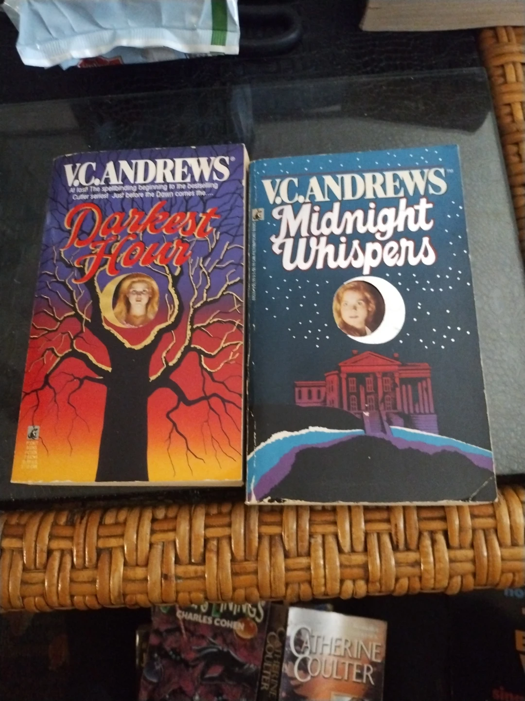 V.C. Andrews Darkest Hour & Midnight Whispers Books