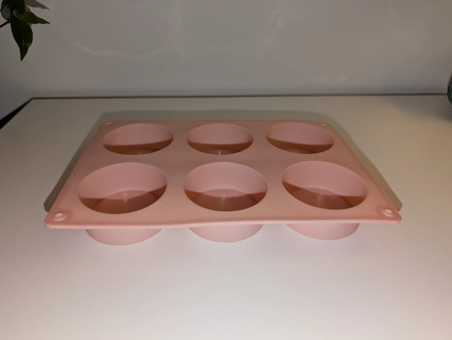 Pink Silicone Mold - 6 Round Cavities - photo 2