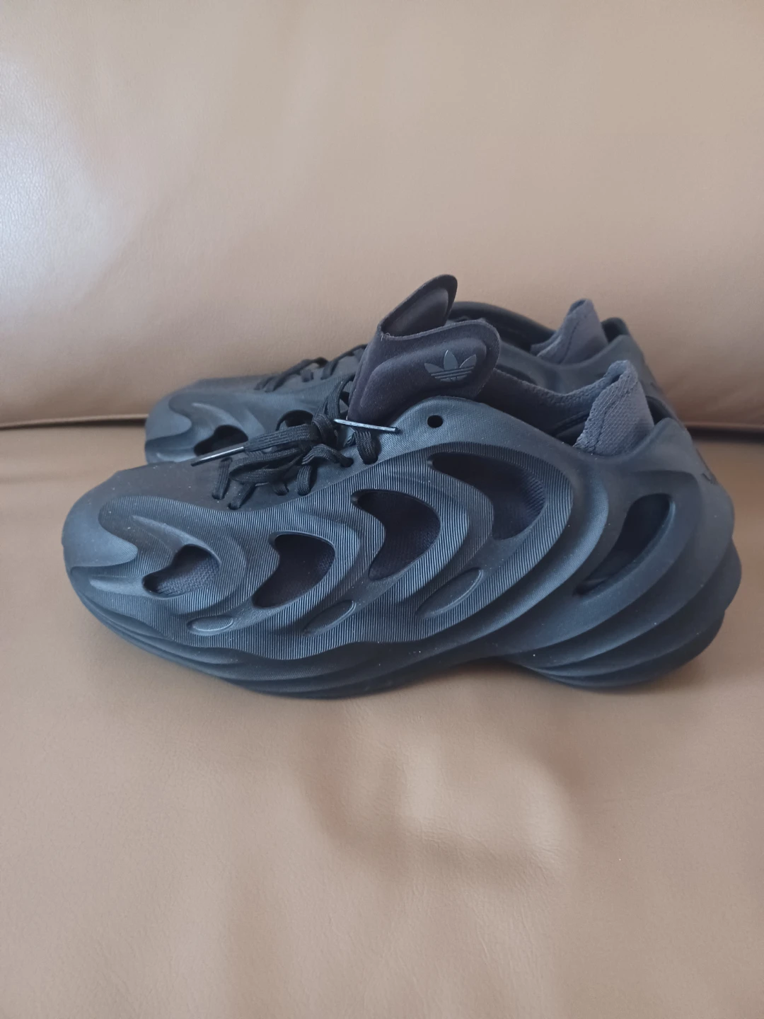 Adidas Adilette Ayoon Slides Black Size 8.5