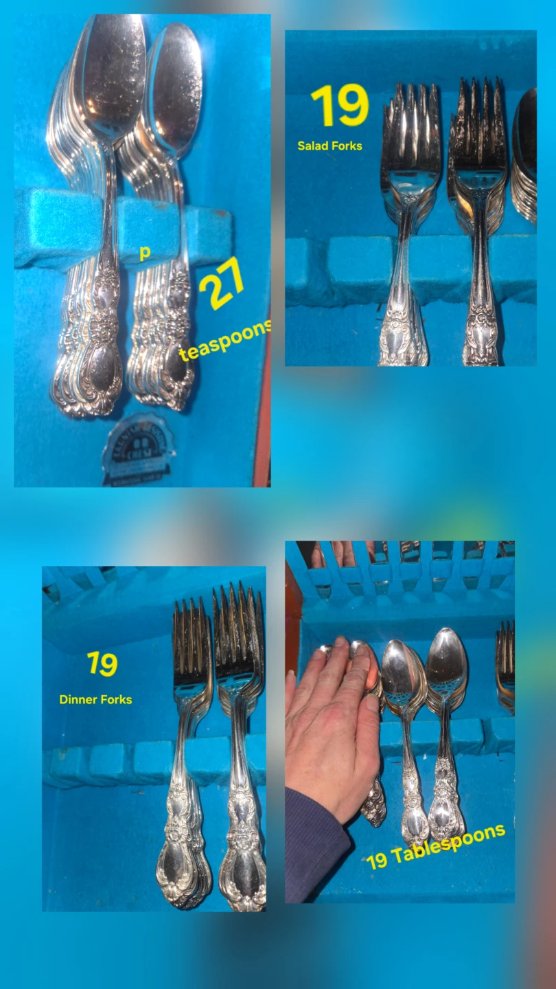 Antique International Silver Co. Silverware Set - photo 4