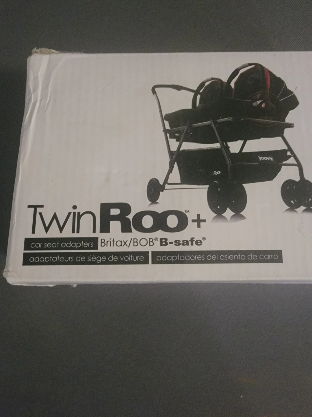 Joovy TwinRoo+ Car Seat Adapters for Britax/BOB B-safe - photo 2