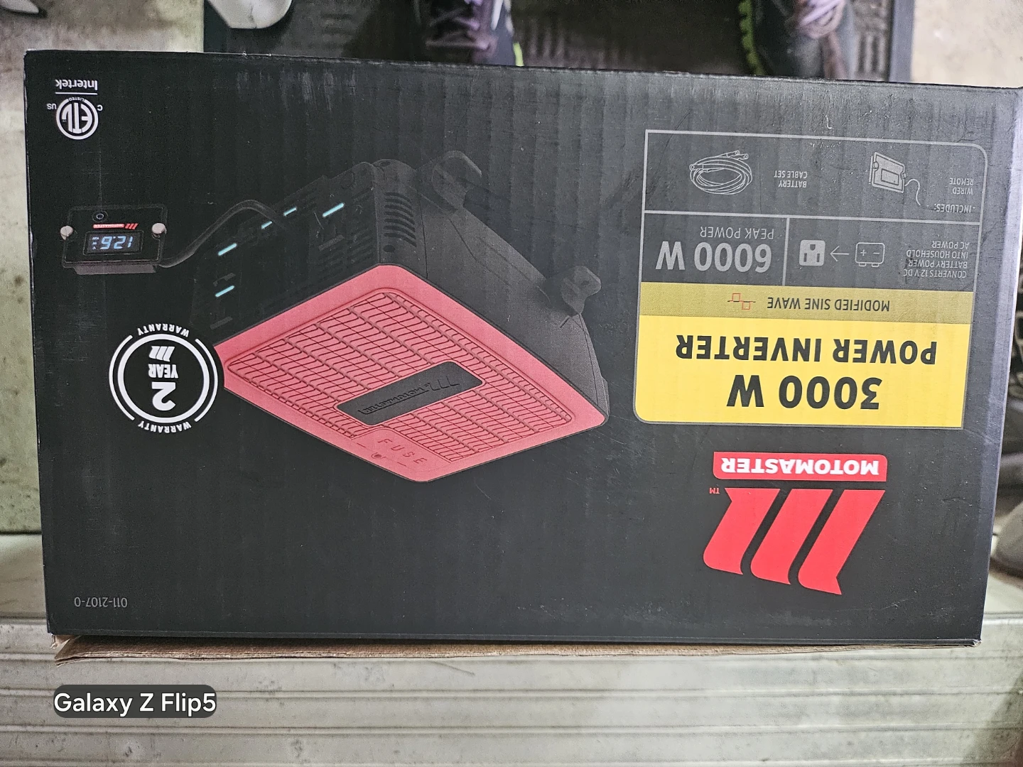 Motomaster 3000W Power Inverter