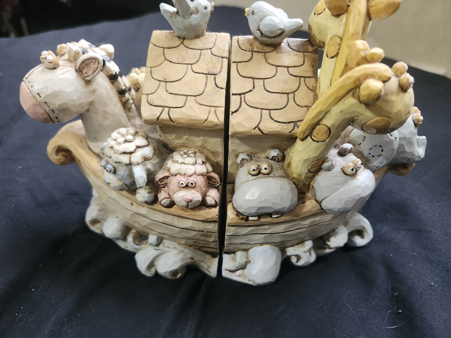 Noah's Ark Bookends - photo 2