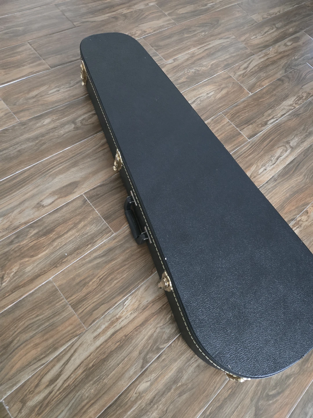 Black Hardshell Guitar Case - photo 2