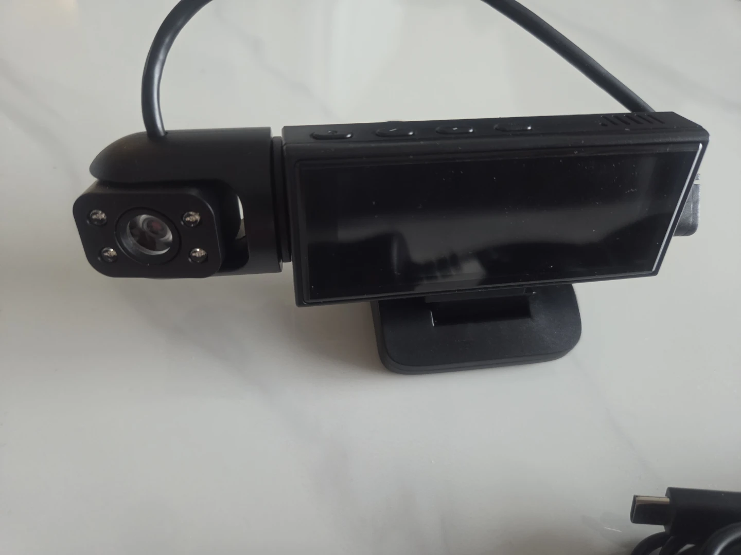 Black Car Dash Cam with Charger - photo 3
