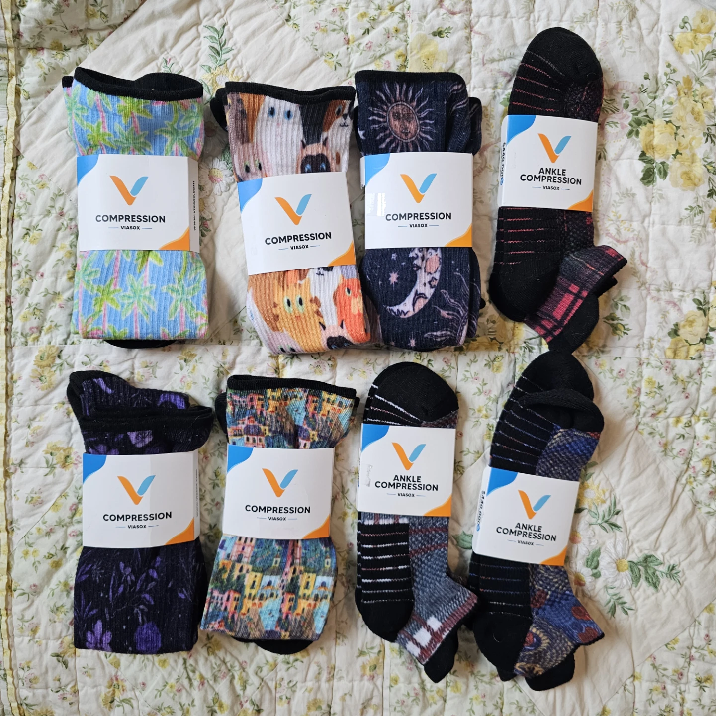 NEW Viasox Compressed Socks