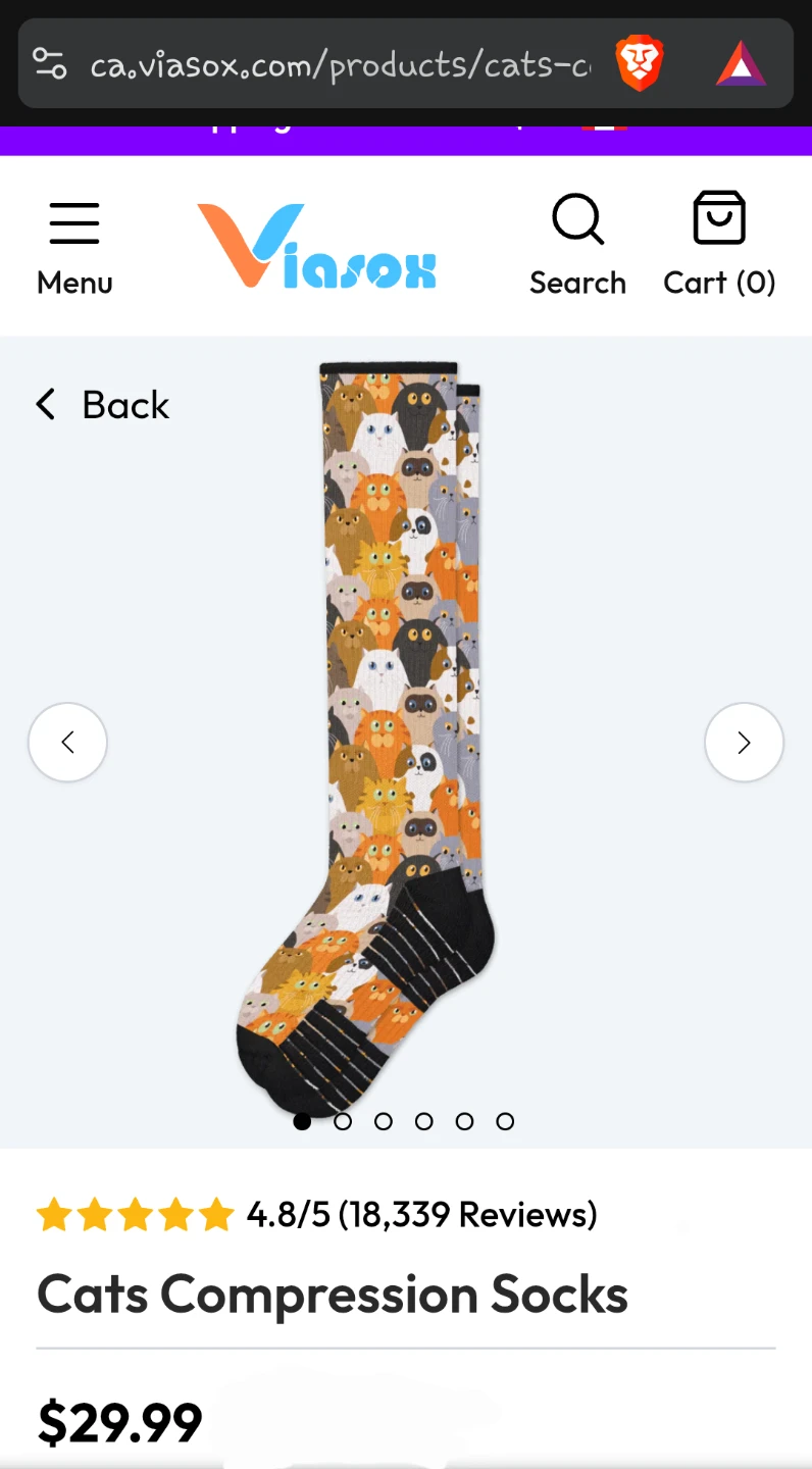 NEW Viasox Compressed Socks - photo 3