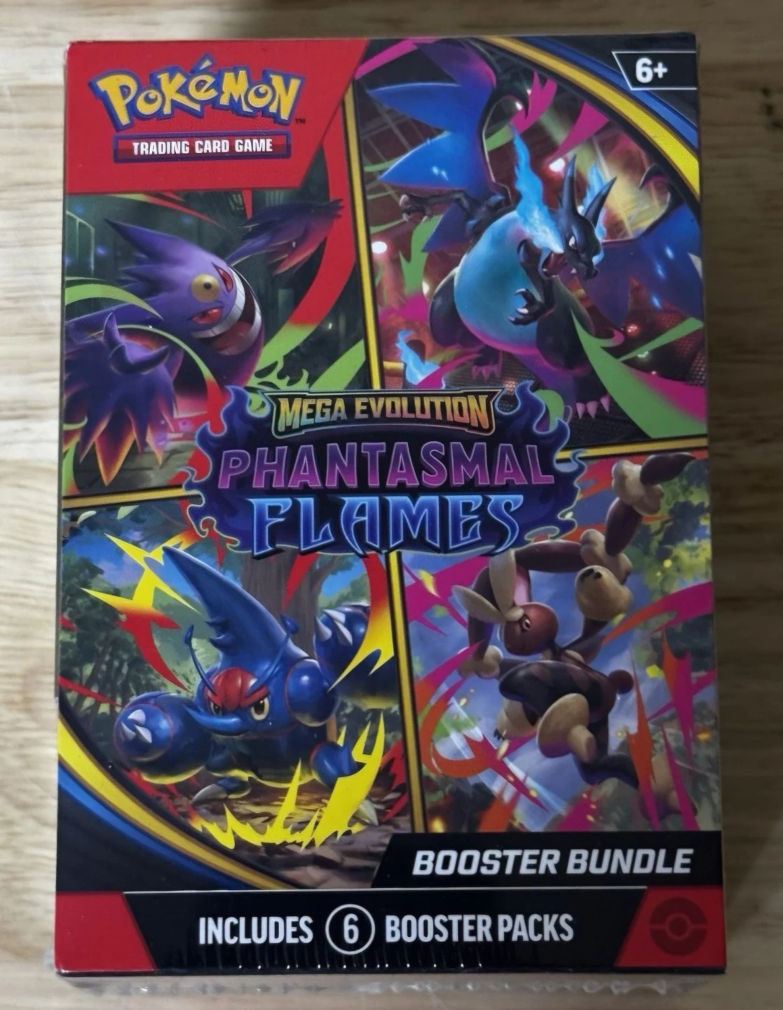 Pokémon Mega Evolution Phantasmal Flames Booster Bundle