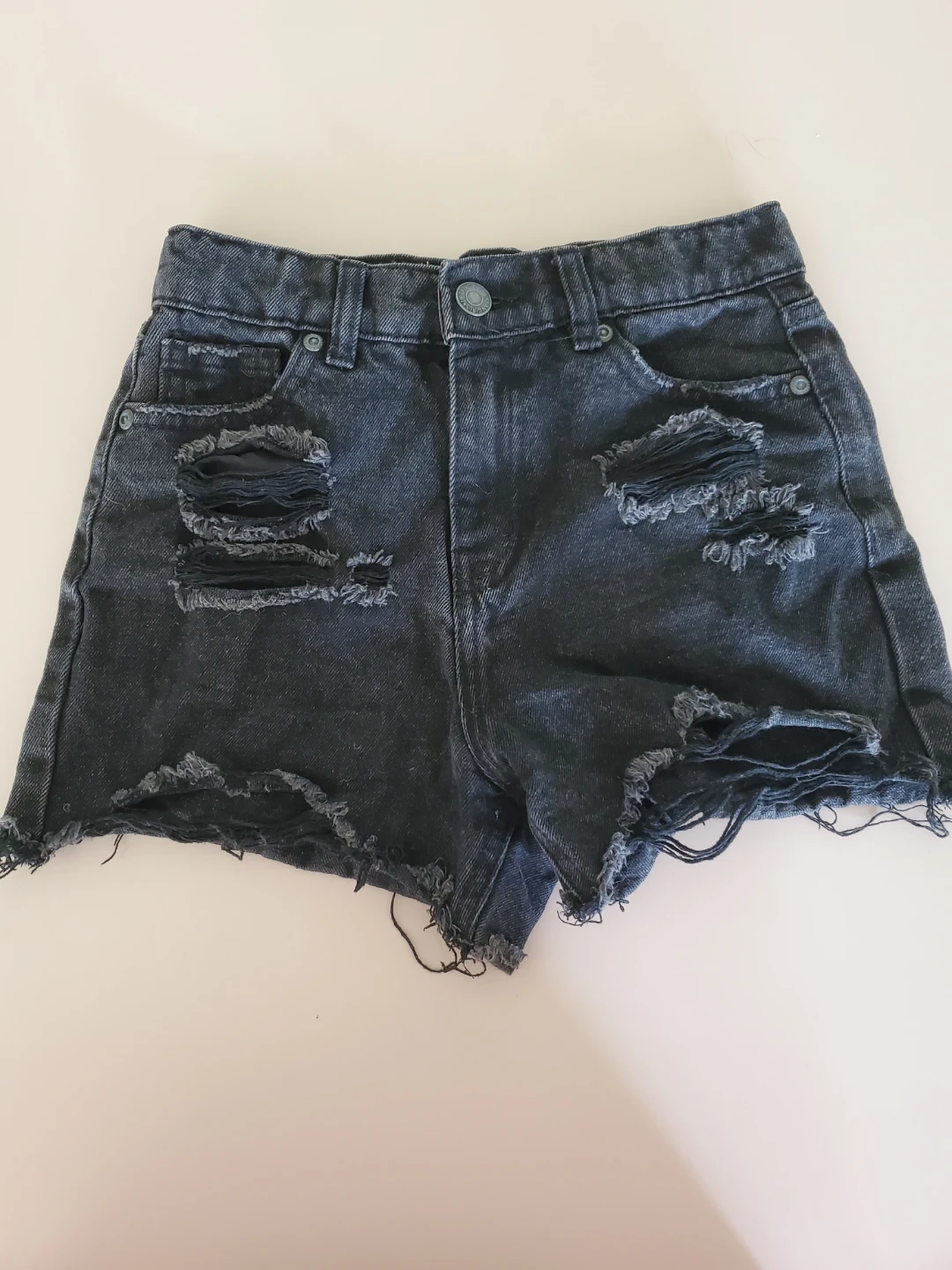 Urban Kids Distressed Denim Shorts Size 10