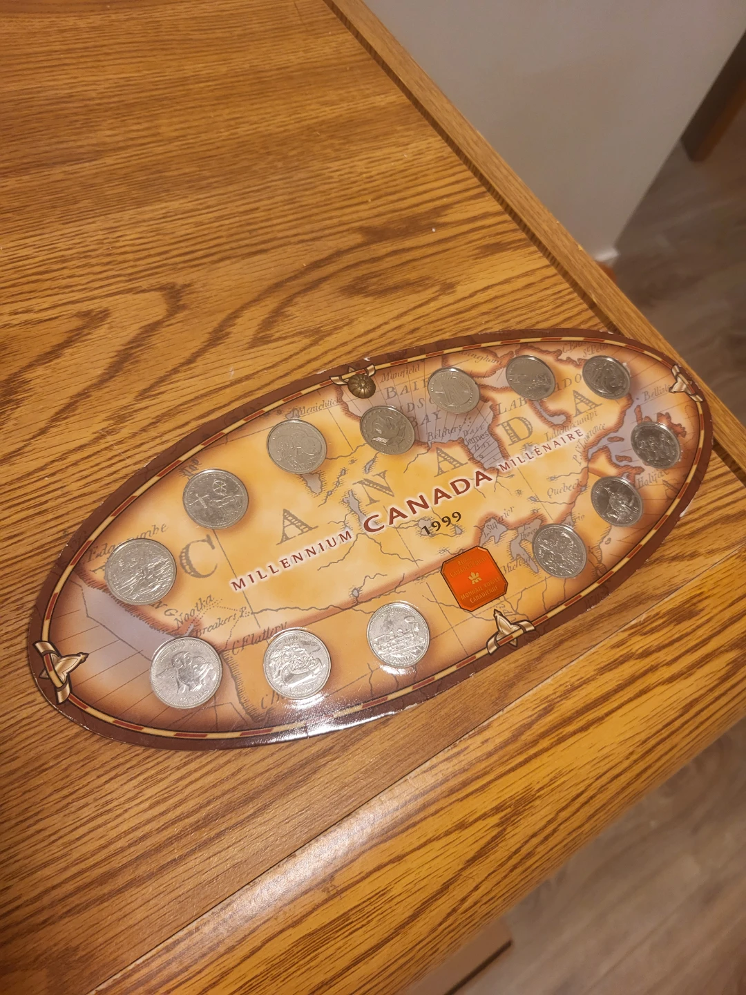 1999 Canada Millennium Quarter Set – Complete w/ Display - photo 2
