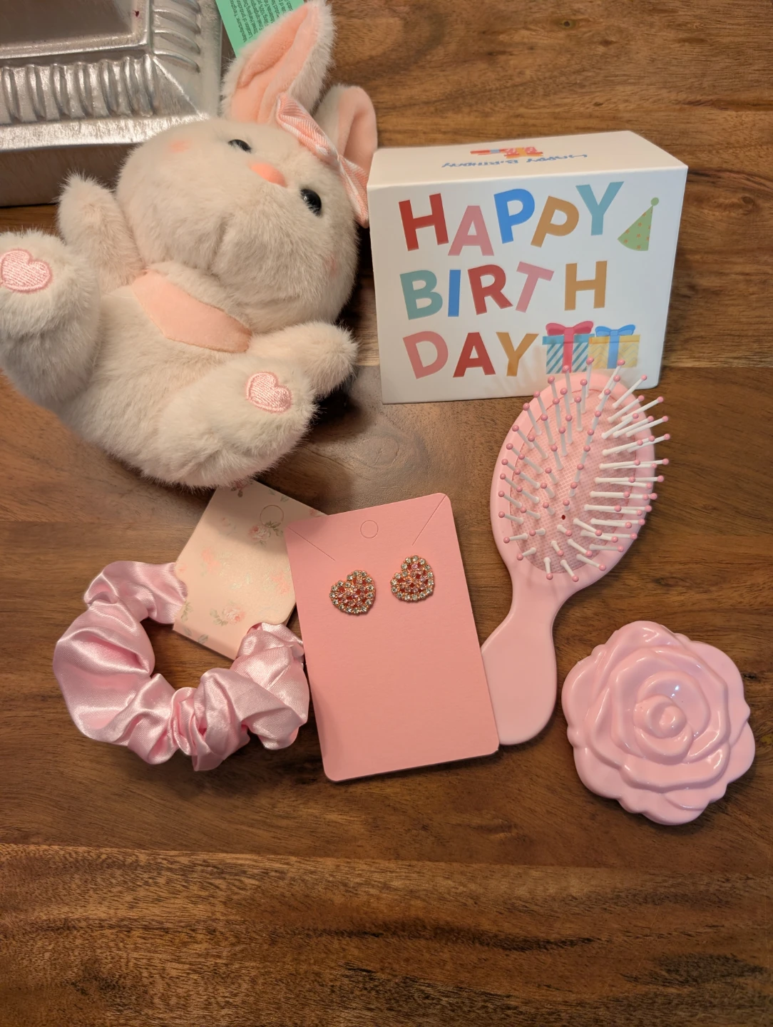 Nush Kids Birthday Gift Bag with Plush Bunny and Accessories - photo 3