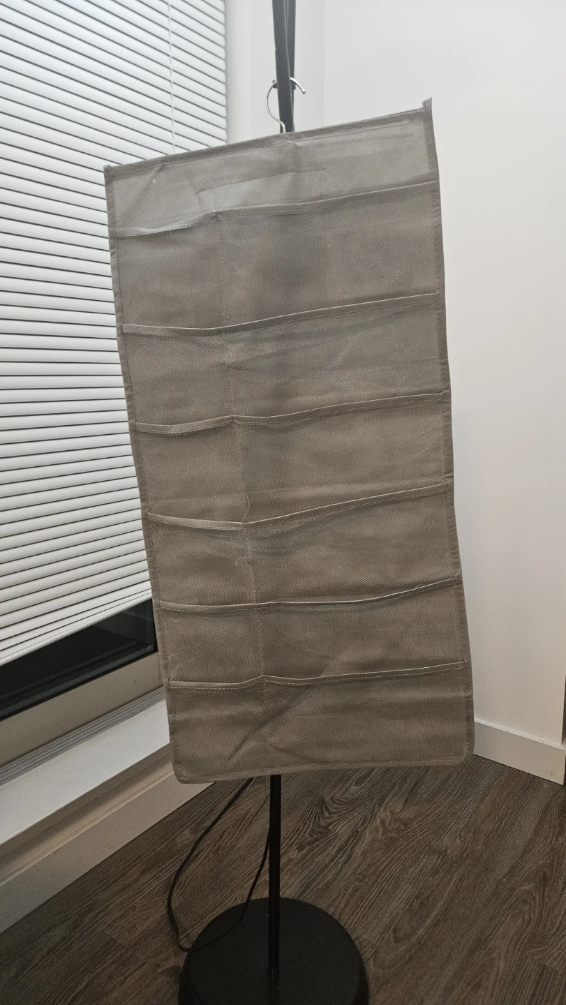 Grey Hanging Organizer with 24 Pockets - photo 2