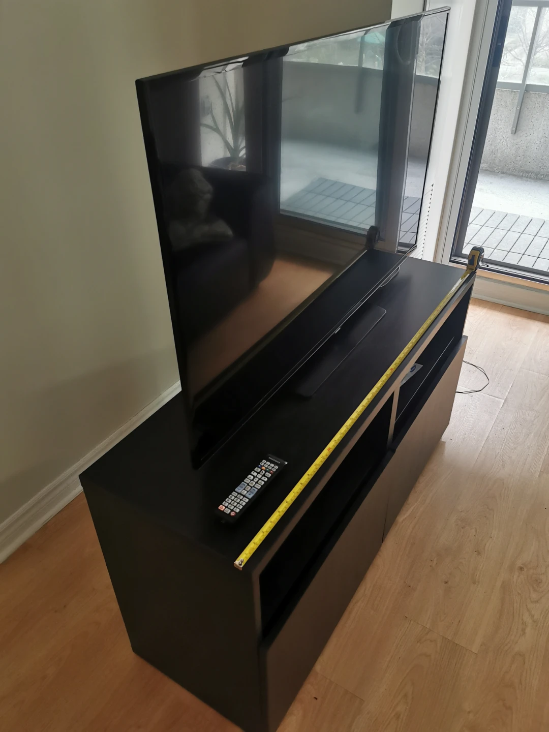 Black TV Stand Cabinet