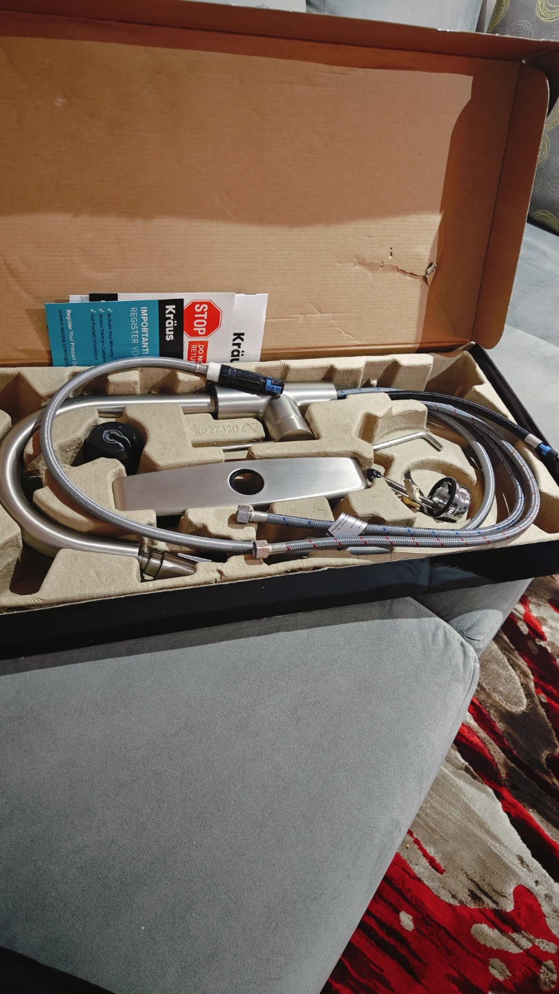 Kraus stainless steel Kitchen Faucet - photo 5
