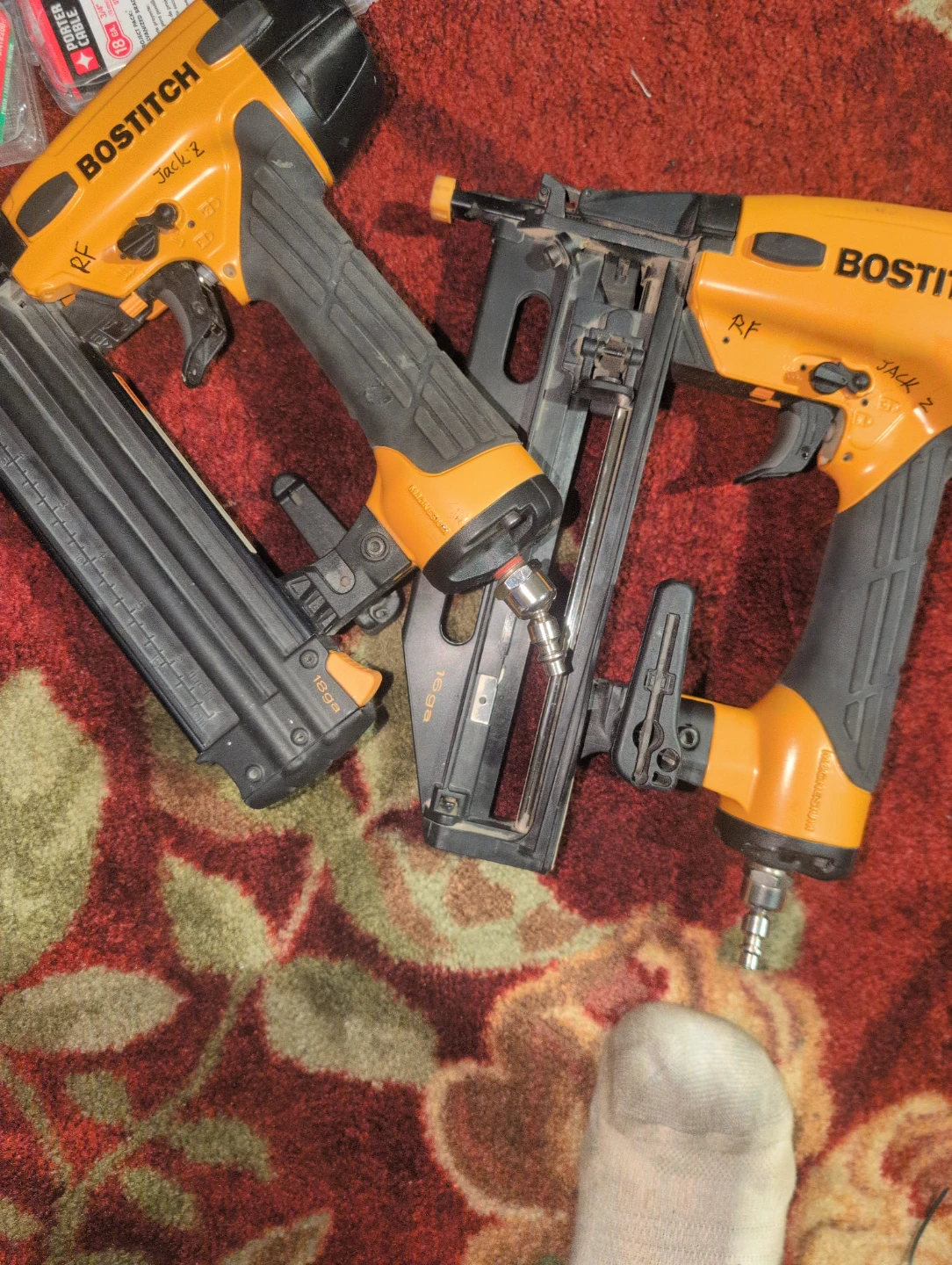 Bostitch Brad Nailers and Porter Cable Nails