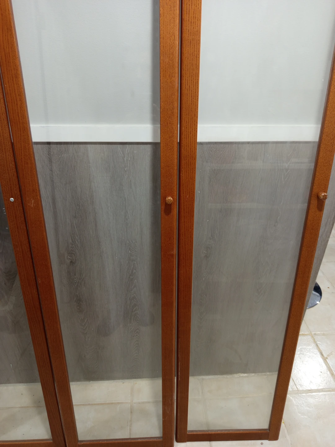 Wooden Framed Glass Doors 4 pieces - photo 4